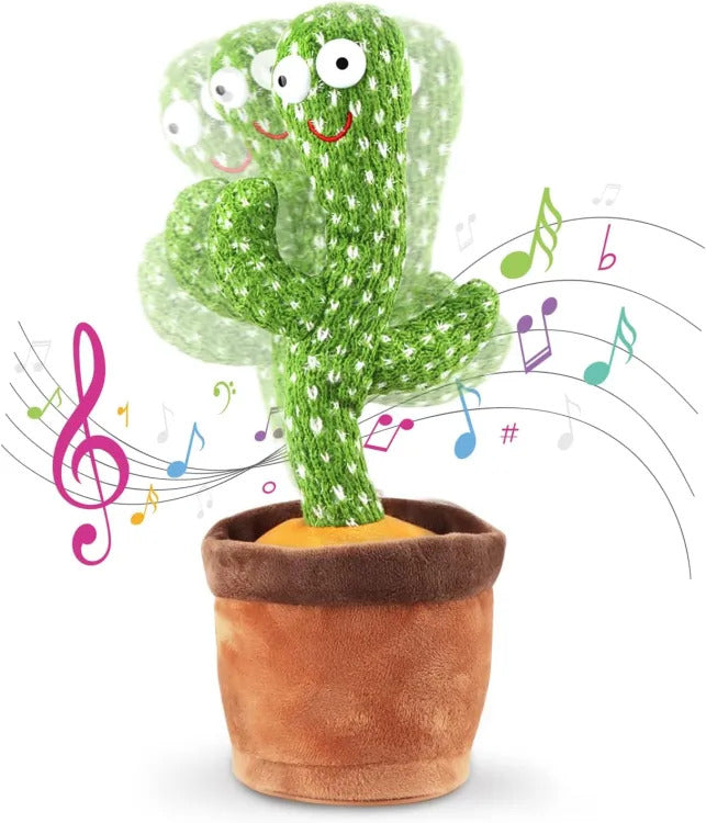 Rechargeable Dancing and Singing Cactus