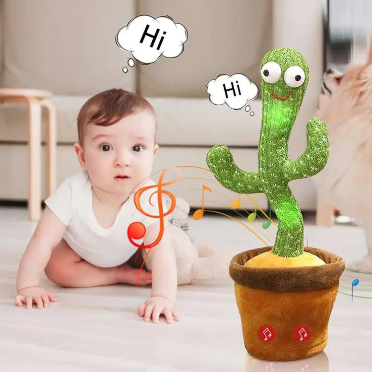 Rechargeable Dancing and Singing Cactus