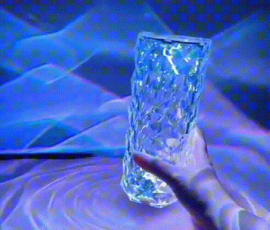 Crystal Lamp 16 Color Changing RGB Touch Lamp