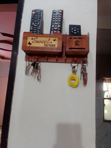 Wooden Mobile and key Holder