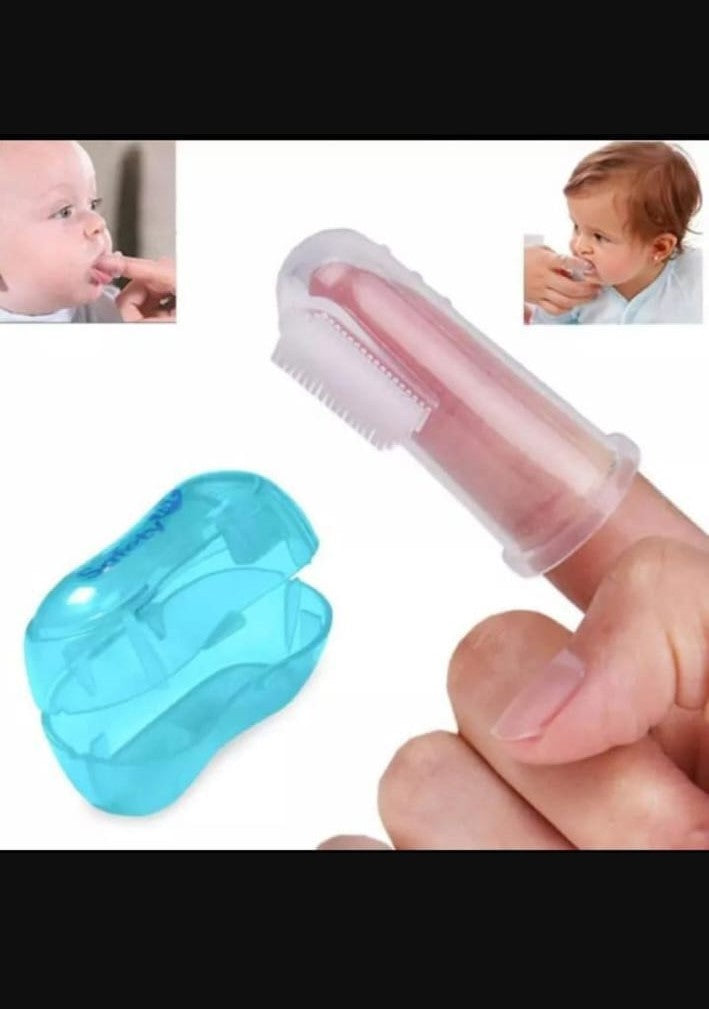 Baby Silicone Finger Toothbrush (Pack Of 2 PCs)
