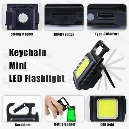 COB Rechargeable Keychain