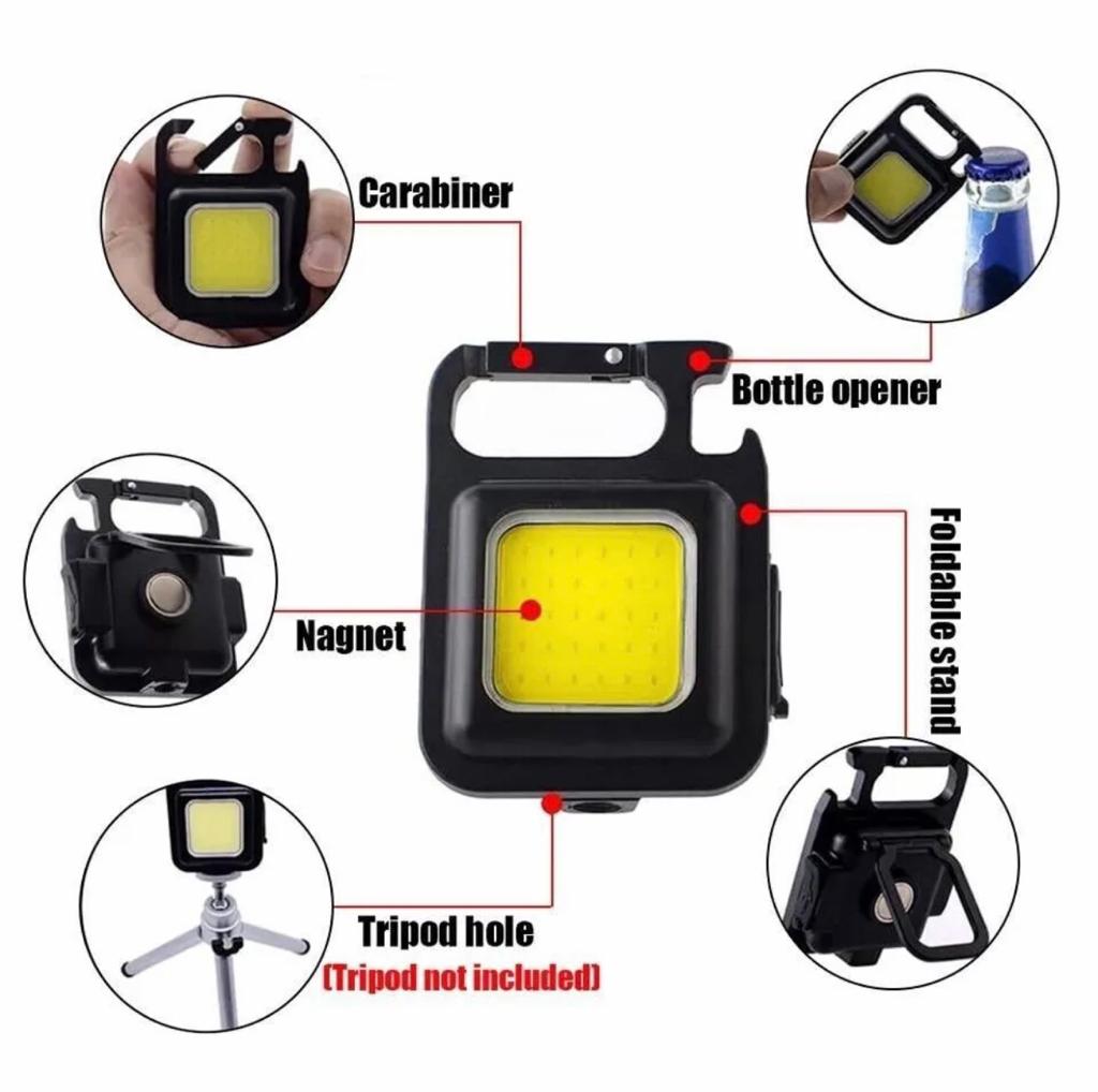 COB Rechargeable Keychain