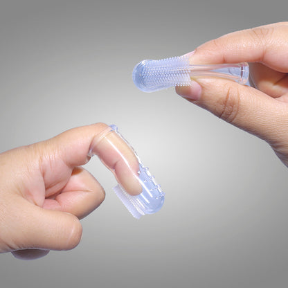 Baby Silicone Finger Toothbrush (Pack Of 2 PCs)