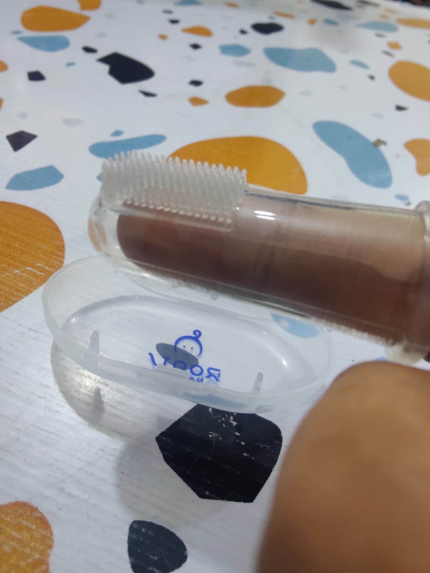 Baby Silicone Finger Toothbrush (Pack Of 2 PCs)