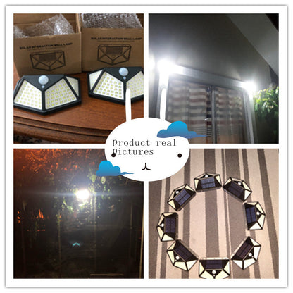LED Motion Sensor Solar Light Outdoor